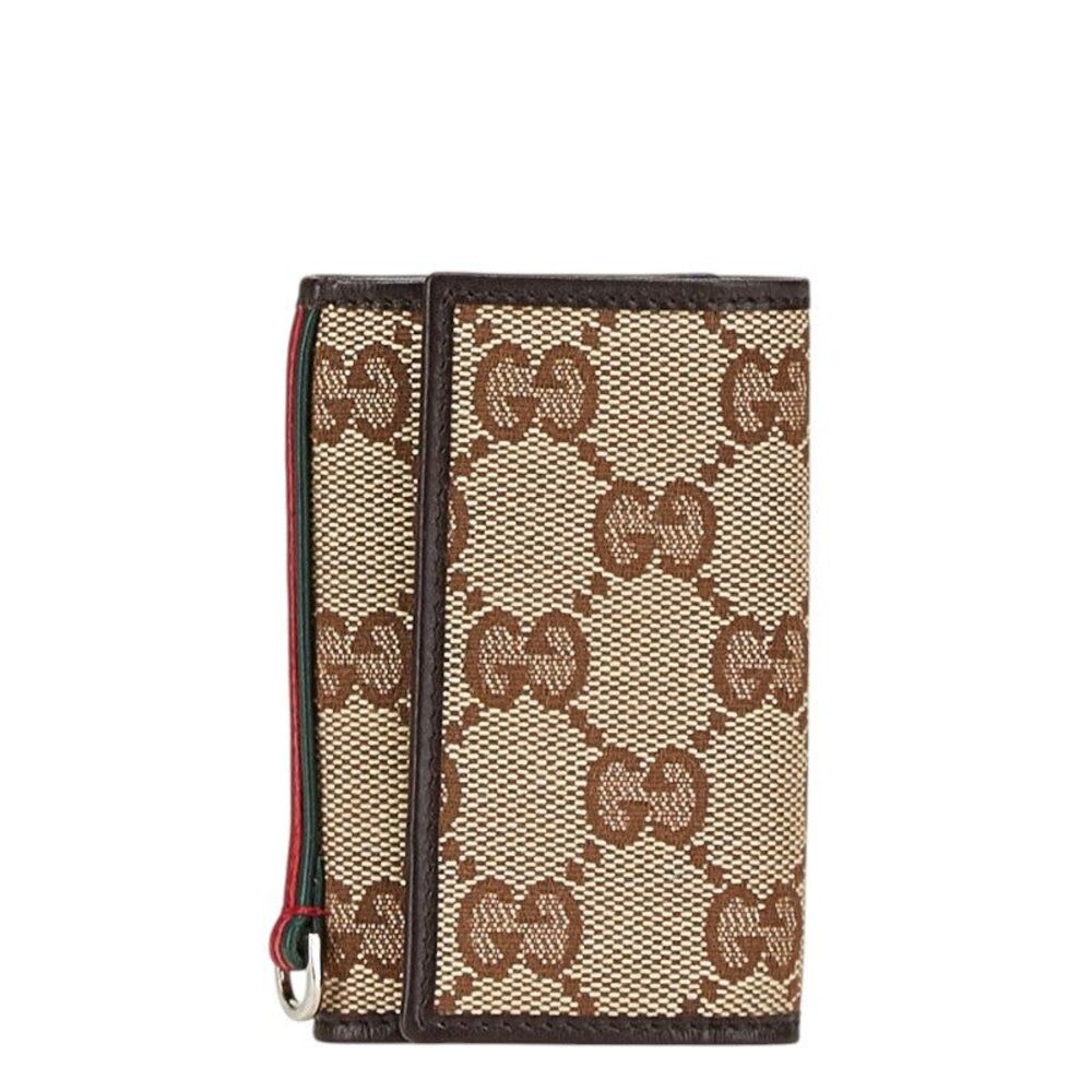 Gucci GG Canvas Key Case 6 Hooks